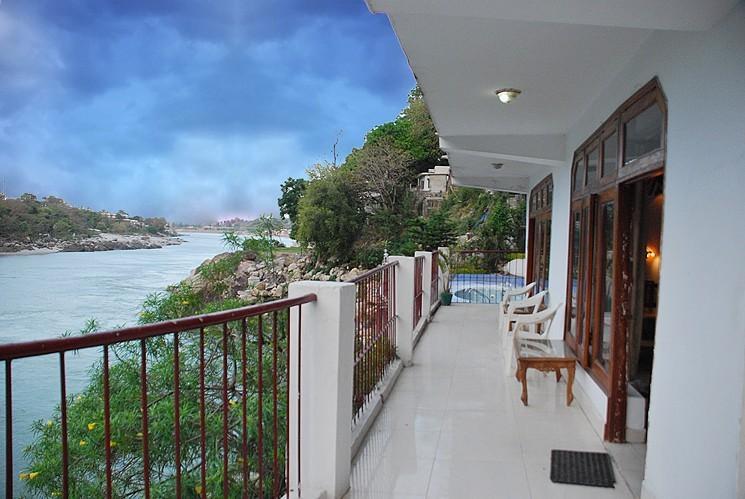 Ganga Beach Resort Rishikesh Ngoại thất bức ảnh